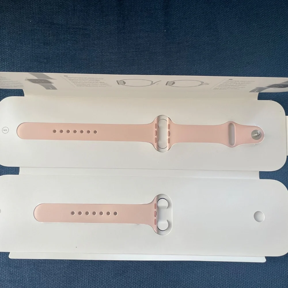 Apple Watch Charger (USB) and 2 44mm Sports Band